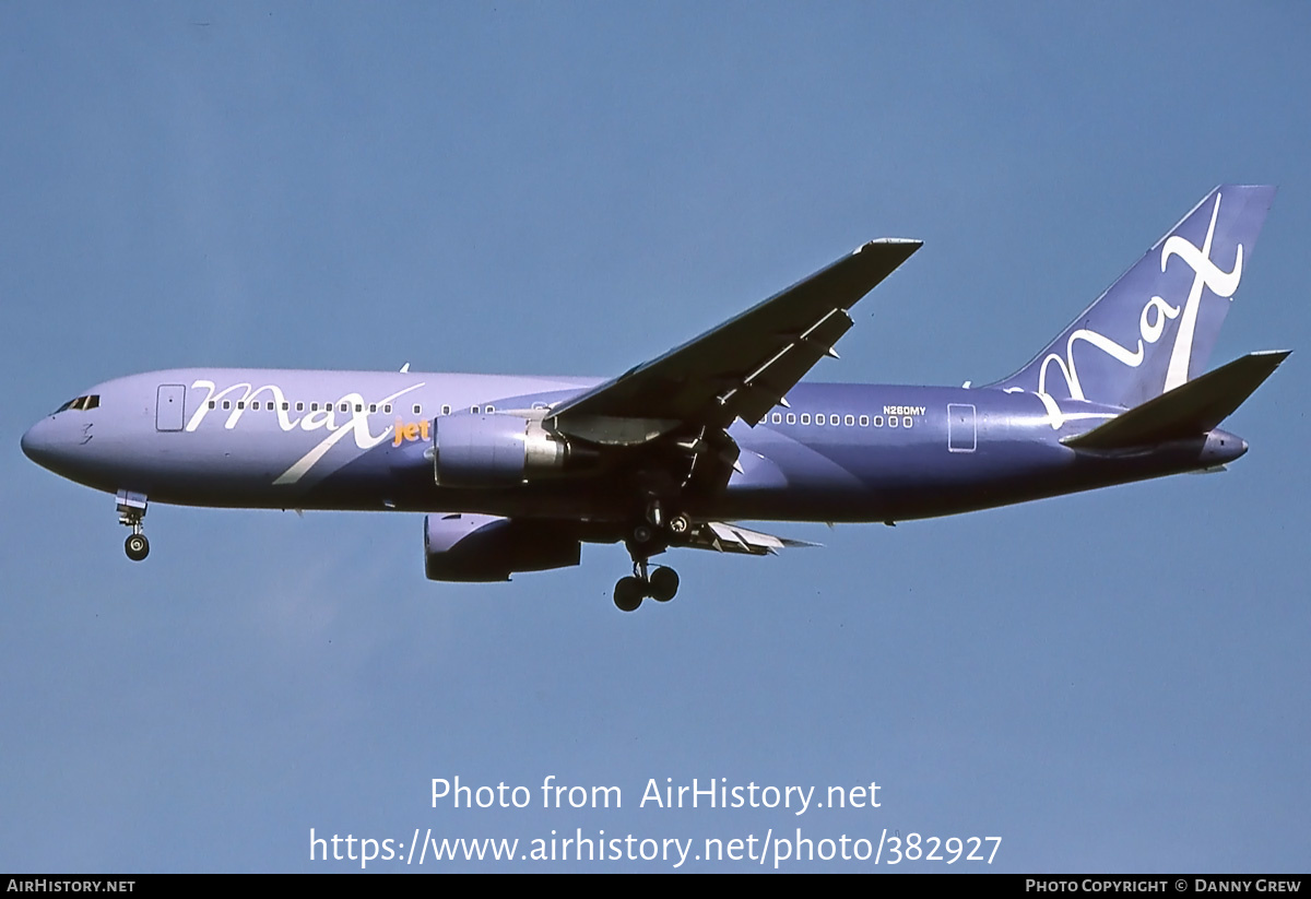 Aircraft Photo of N260MY | Boeing 767-205 | MaxJet Airways | AirHistory.net #382927