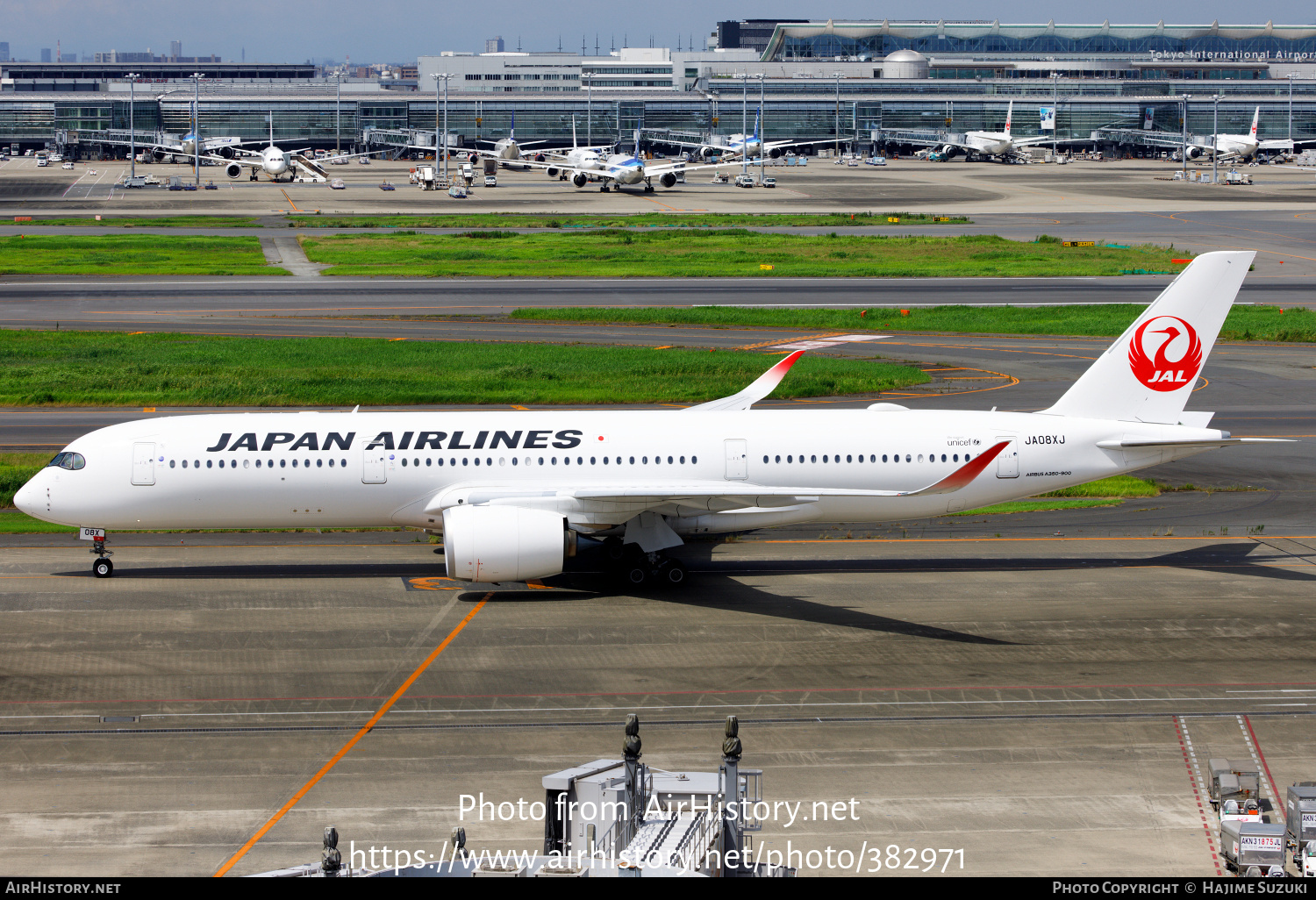 Aircraft Photo of JA08XJ | Airbus A350-941 | Japan Airlines - JAL | AirHistory.net #382971