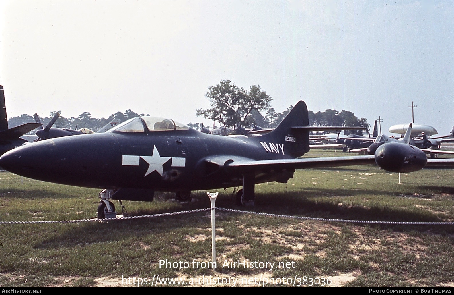 123050, Grumman F9F-2 Panther