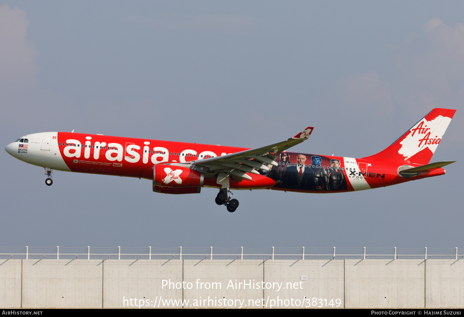 Aircraft Photo of 9M-XXU | Airbus A330-343E | AirAsia X | AirHistory.net #383149