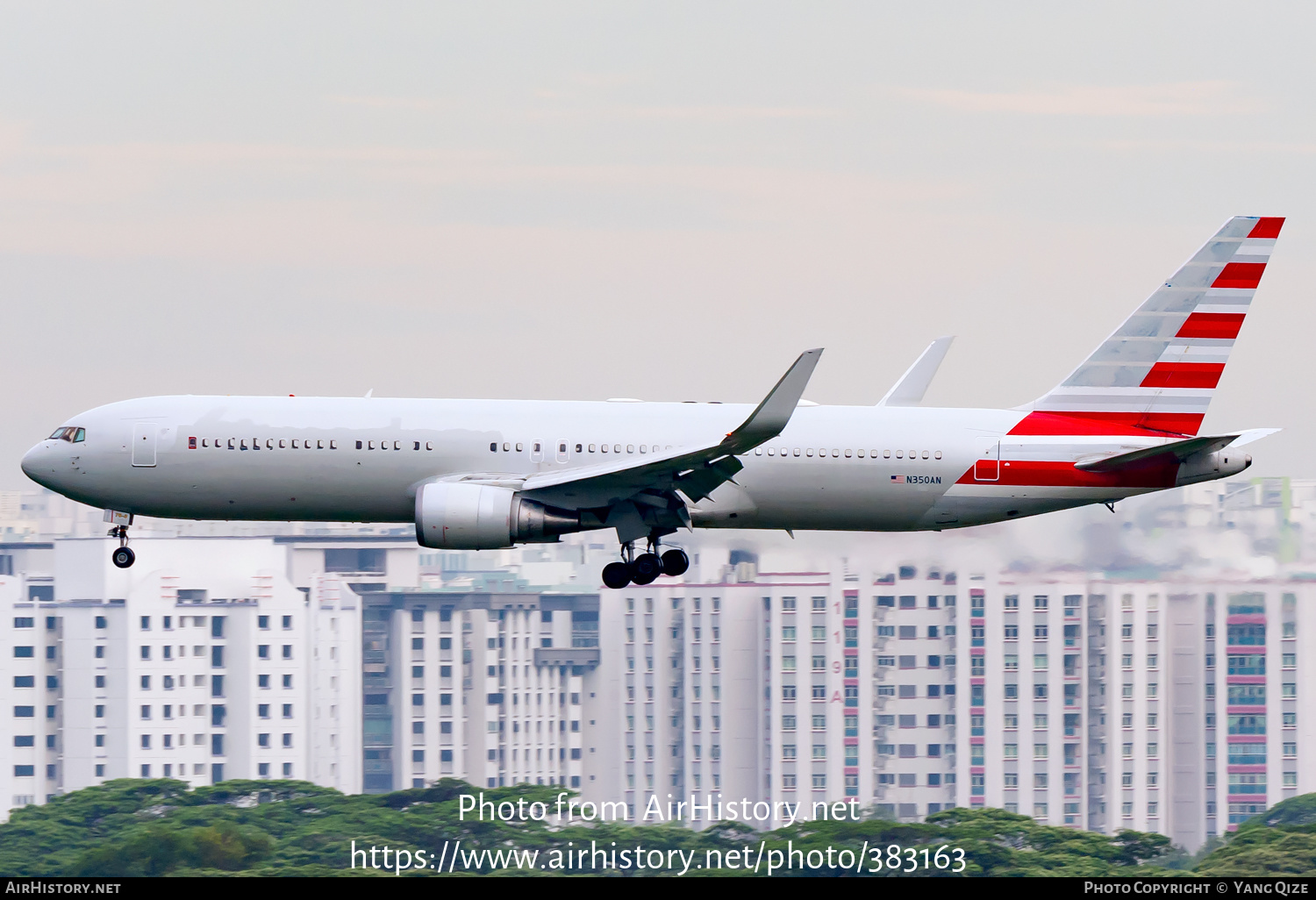 Aircraft Photo of N350AN | Boeing 767-323/ER | American Airlines | AirHistory.net #383163