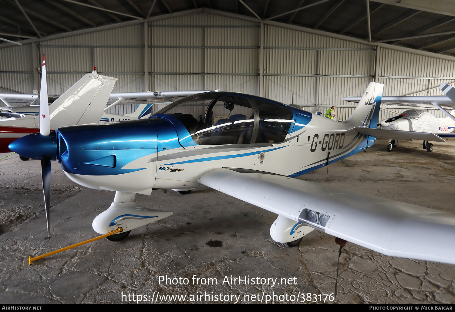 Aircraft Photo of G-GORD | Robin DR-400-140B | AirHistory.net #383176