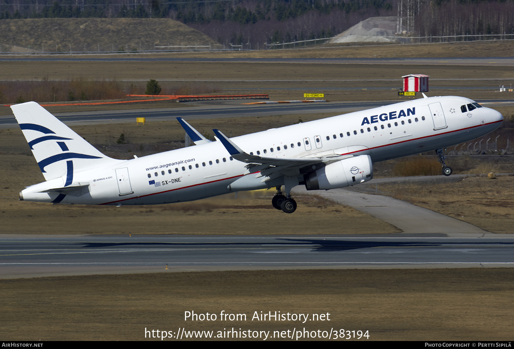 Aircraft Photo of SX-DNE | Airbus A320-232 | Aegean Airlines | AirHistory.net #383194