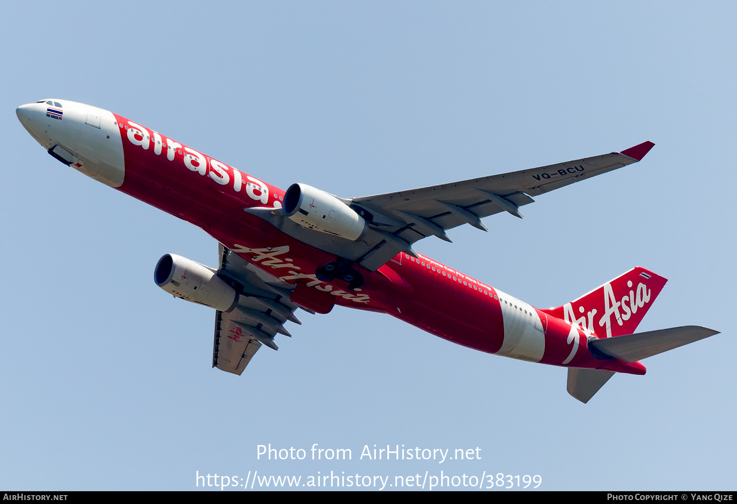 Aircraft Photo of VQ-BCU | Airbus A330-343 | AirAsia X | AirHistory.net #383199