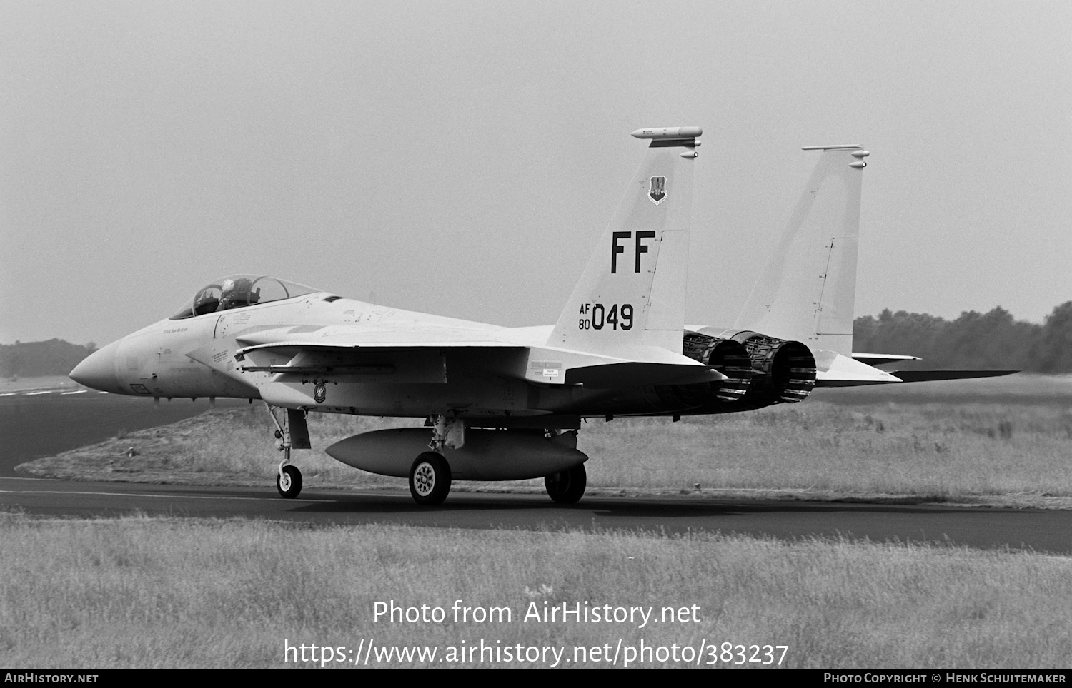 Aircraft Photo of 80-0049 / AF80-049 | McDonnell Douglas F-15C Eagle | USA - Air Force | AirHistory.net #383237