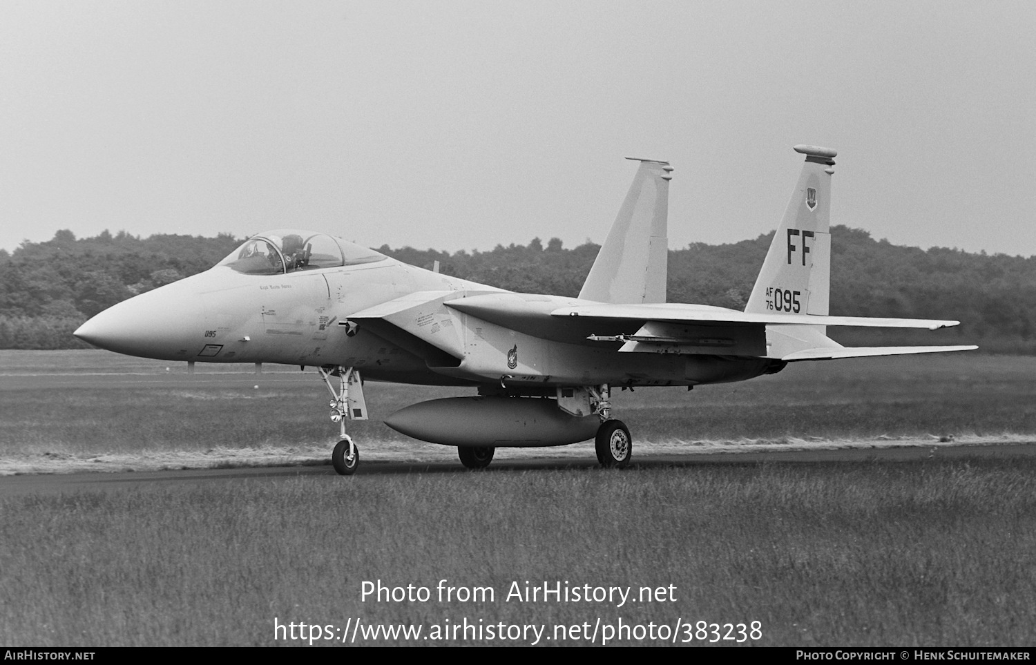 Aircraft Photo of 76-0095 / AF76-095 | McDonnell Douglas F-15A Eagle | USA - Air Force | AirHistory.net #383238