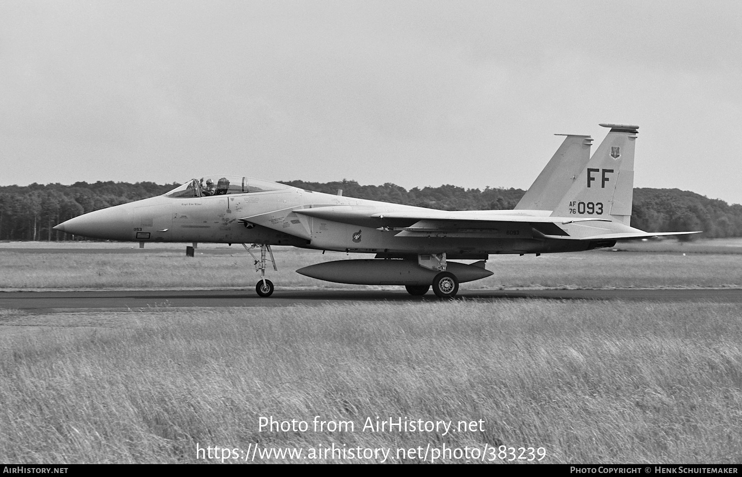 Aircraft Photo of 76-0093 / AF76-093 | McDonnell Douglas F-15A Eagle | USA - Air Force | AirHistory.net #383239