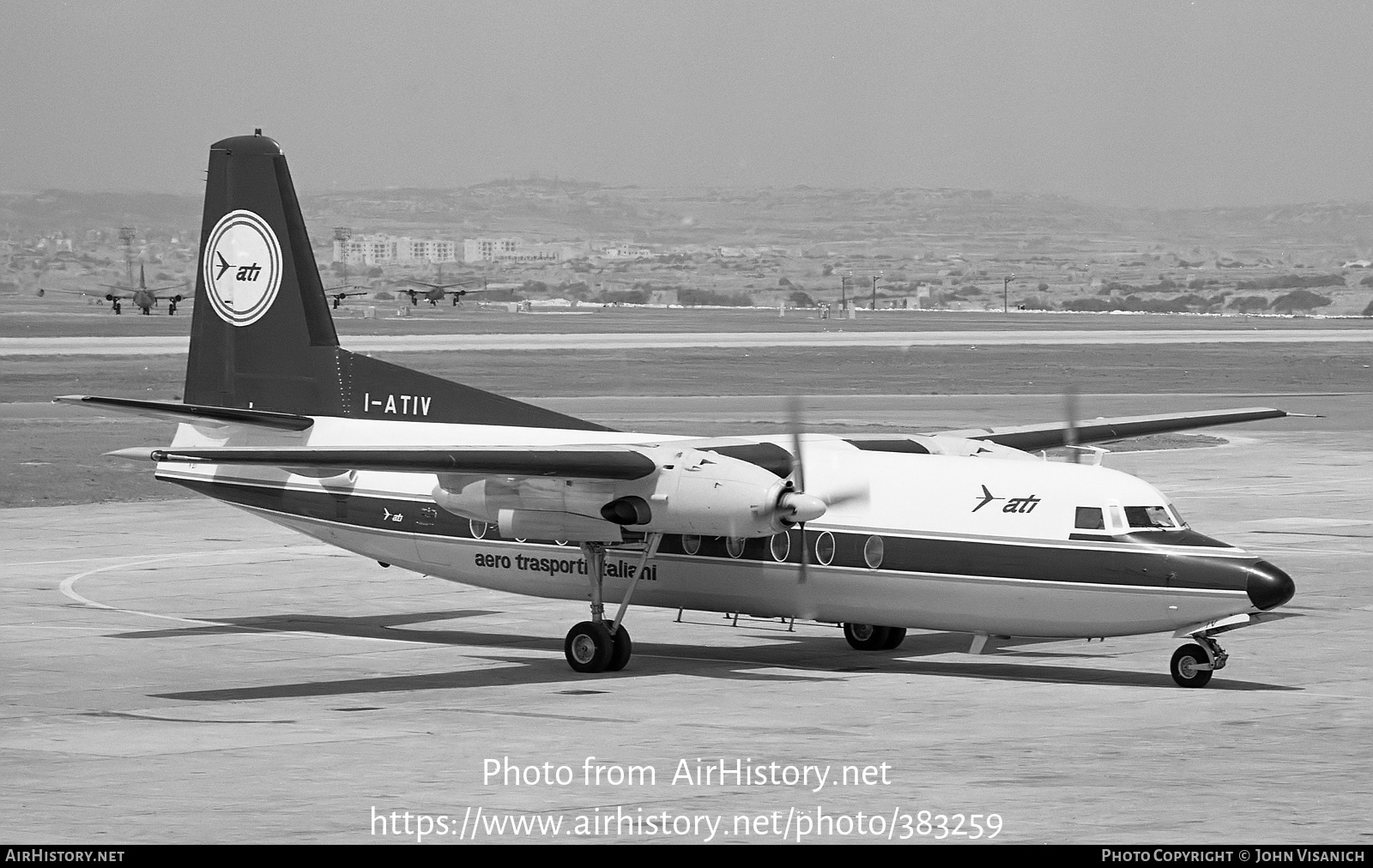 Aircraft Photo of I-ATIV | Fokker F27-600 Friendship | ATI - Aero Trasporti Italiani | AirHistory.net #383259