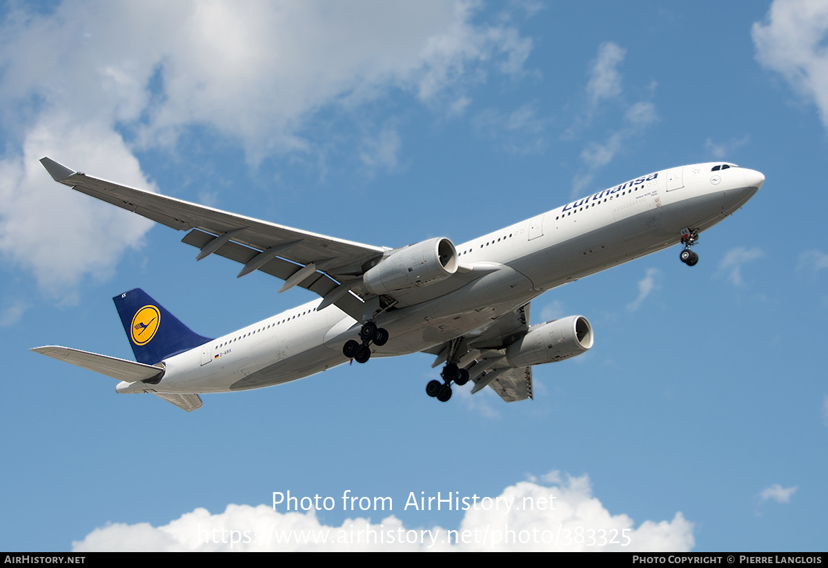 Aircraft Photo of D-AIKK | Airbus A330-343 | Lufthansa | AirHistory.net #383325