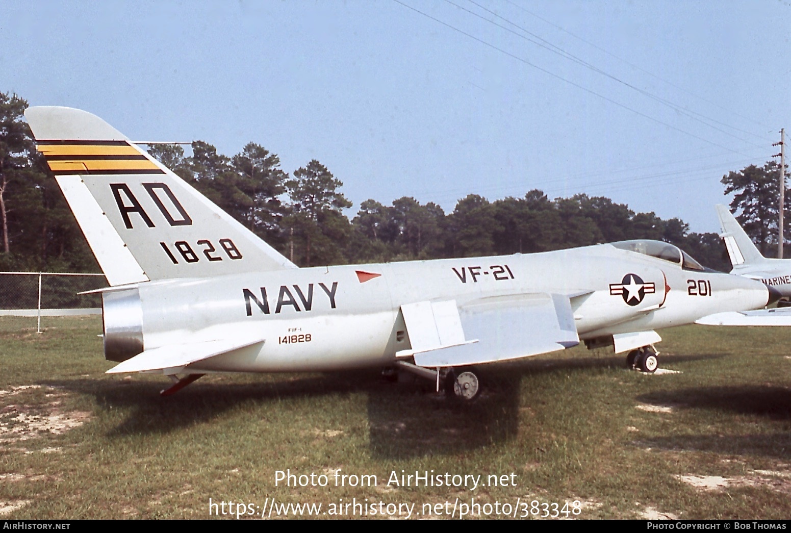 Aircraft Photo of 141828 / 1828 | Grumman F-11A Tiger (F11F-1) | USA - Navy | AirHistory.net #383348