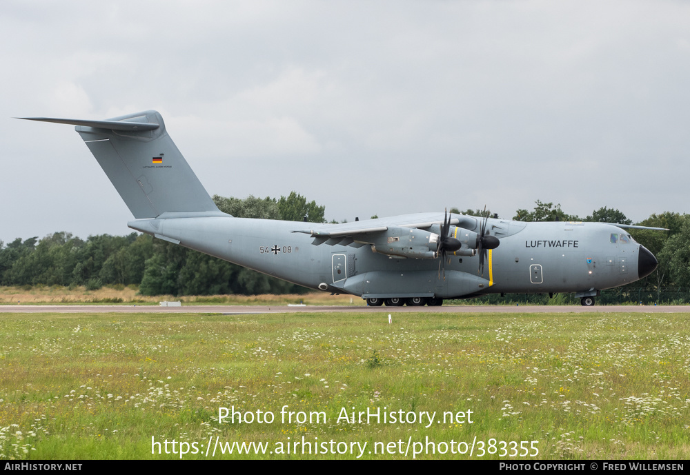 Aircraft Photo of 5408 | Airbus A400M Atlas | Germany - Air Force | AirHistory.net #383355