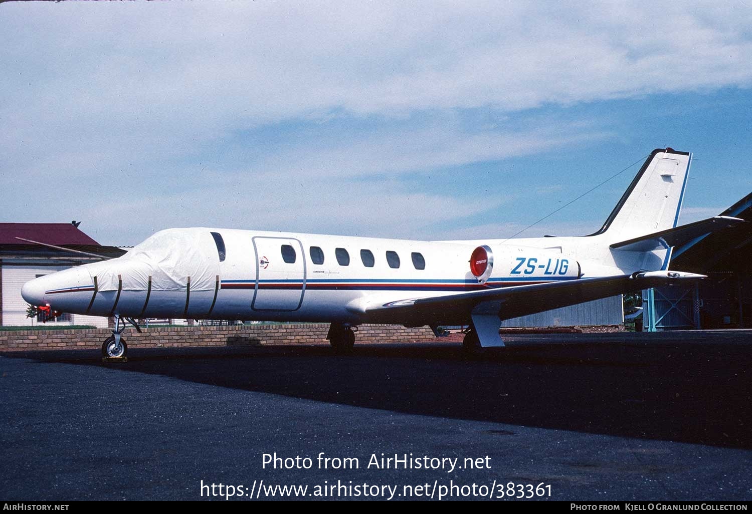 Aircraft Photo of ZS-LIG | Cessna 550 Citation II | South Africa - Air Force | AirHistory.net #383361