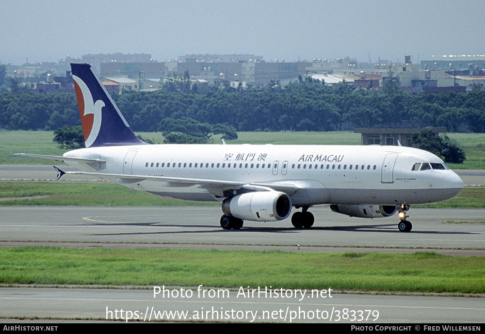 Aircraft Photo Of B-MAE | Airbus A320-232 | Air Macau | AirHistory.net ...