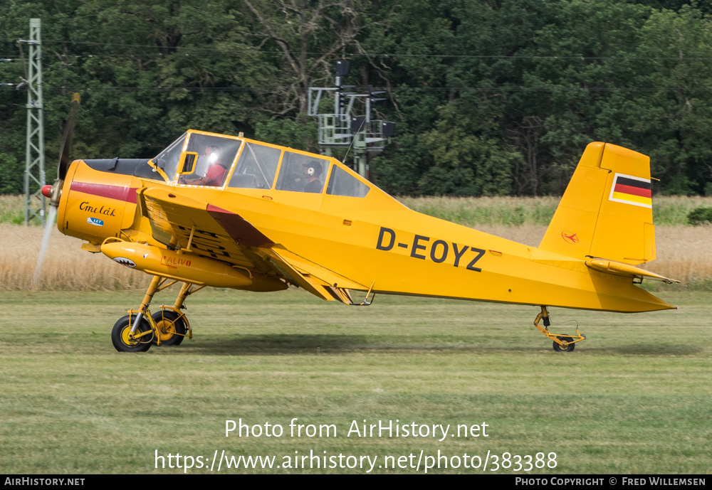 Aircraft Photo of D-EOYZ | Let Z-37 Cmelak | AirHistory.net #383388