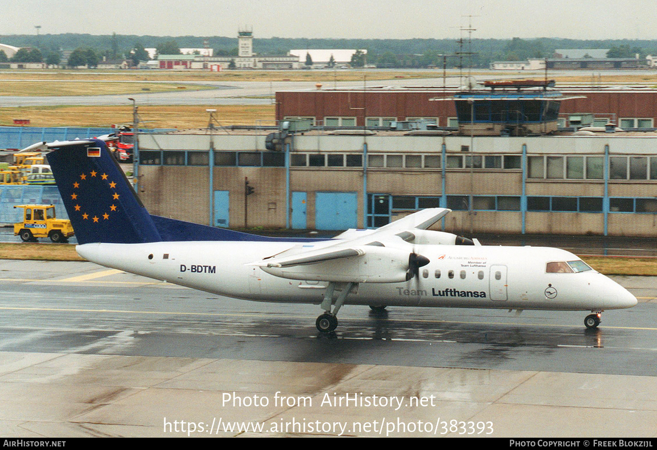 Aircraft Photo of D-BDTM | Bombardier DHC-8-311Q Dash 8 | Team Lufthansa | AirHistory.net #383393