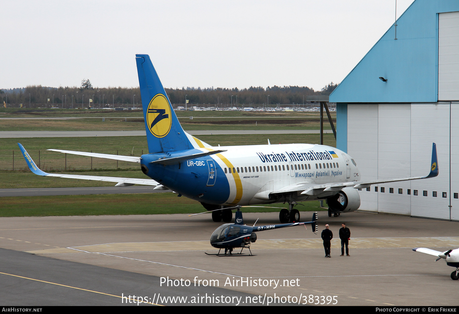 Aircraft Photo of UR-GBC | Boeing 737-5L9 | Ukraine International Airlines | AirHistory.net #383395