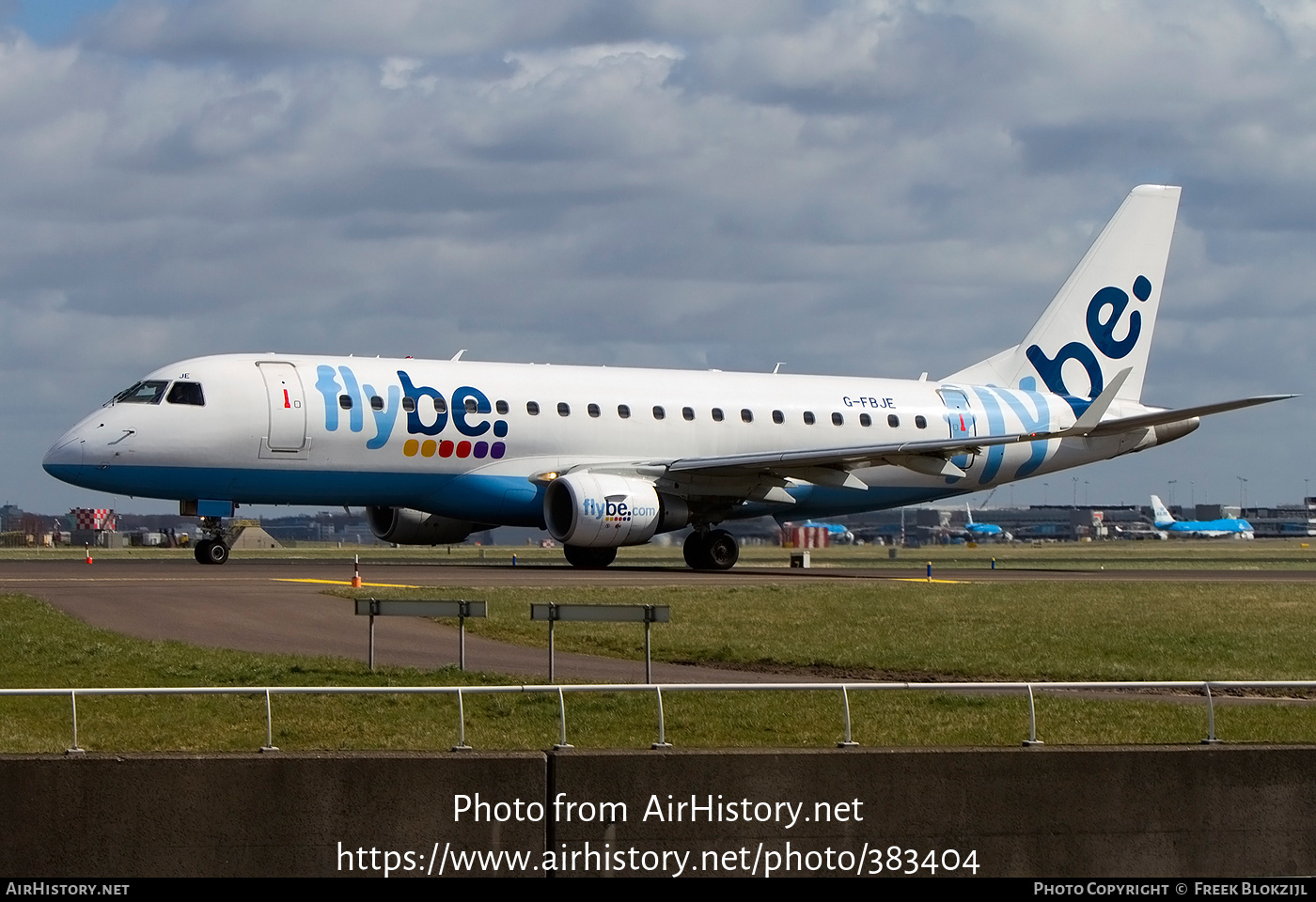 Aircraft Photo of G-FBJE | Embraer 175STD (ERJ-170-200STD) | Flybe | AirHistory.net #383404