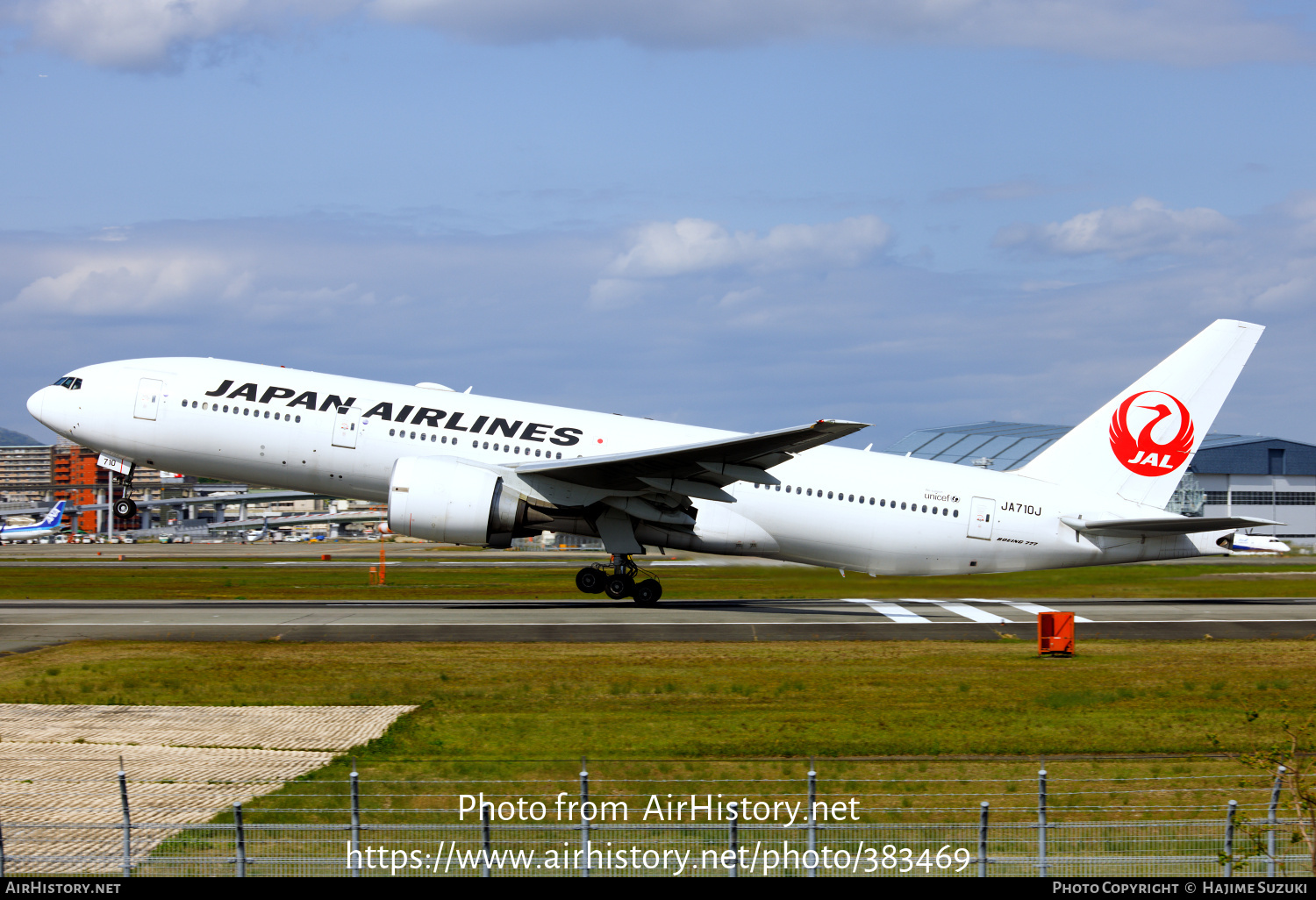 Aircraft Photo of JA710J | Boeing 777-246/ER | Japan Airlines - JAL | AirHistory.net #383469