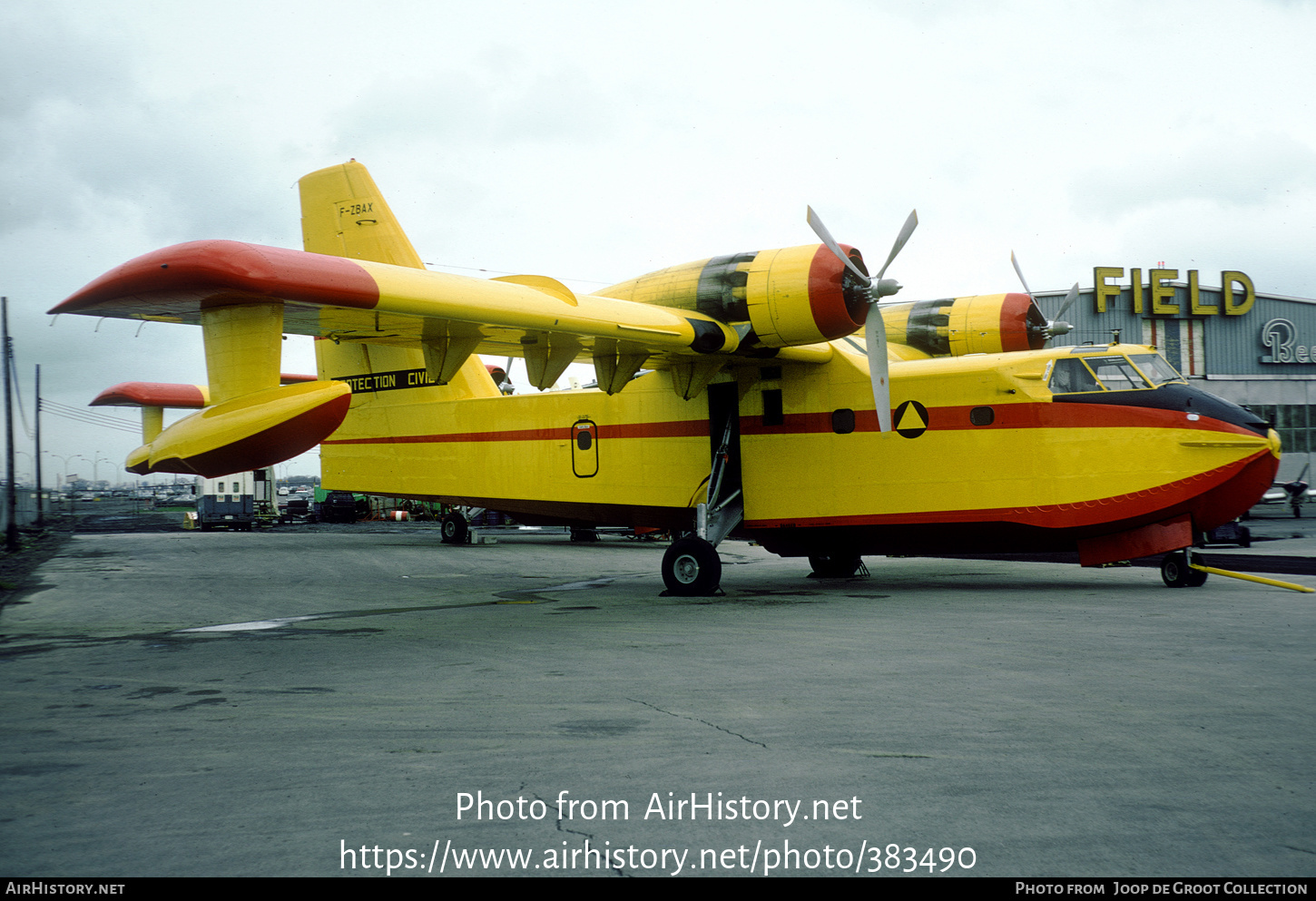 Aircraft Photo of F-ZBAX | Canadair CL-215-I (CL-215-1A10) | Protection Civile | AirHistory.net #383490