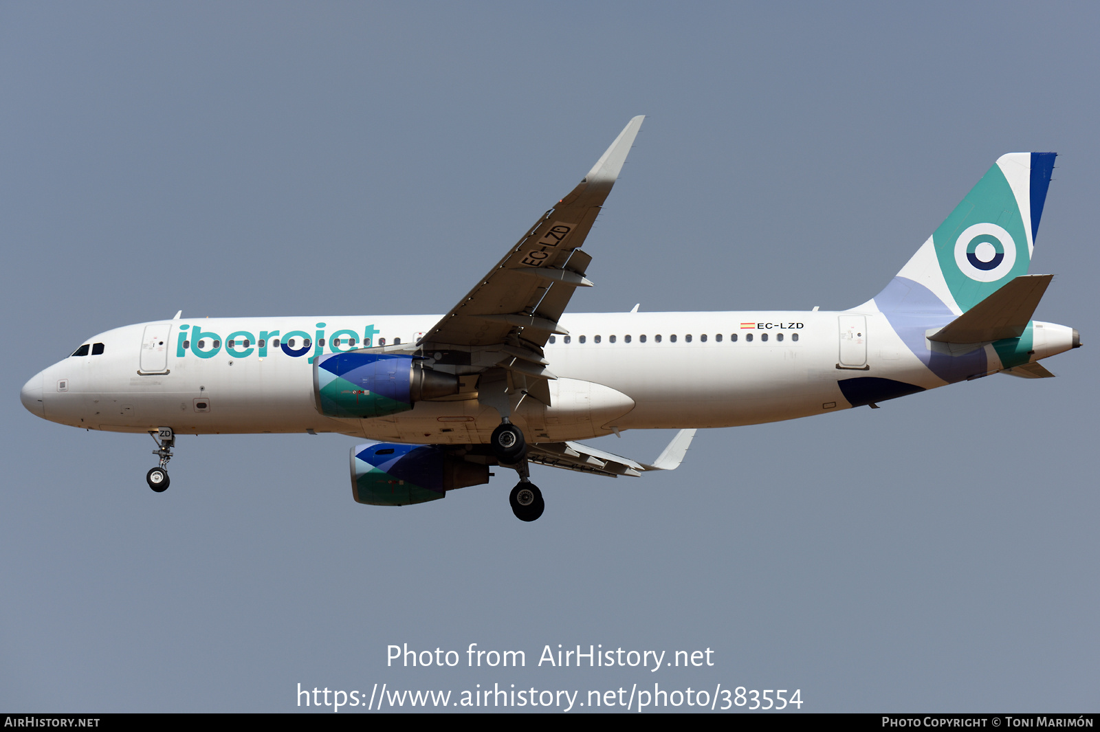 Aircraft Photo of EC-LZD | Airbus A320-214 | Iberojet | AirHistory.net #383554