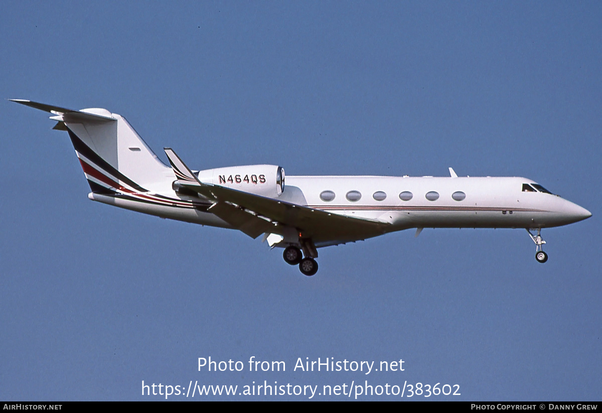 Aircraft Photo of N464QS | Gulfstream Aerospace G-IV Gulfstream IV-SP | AirHistory.net #383602