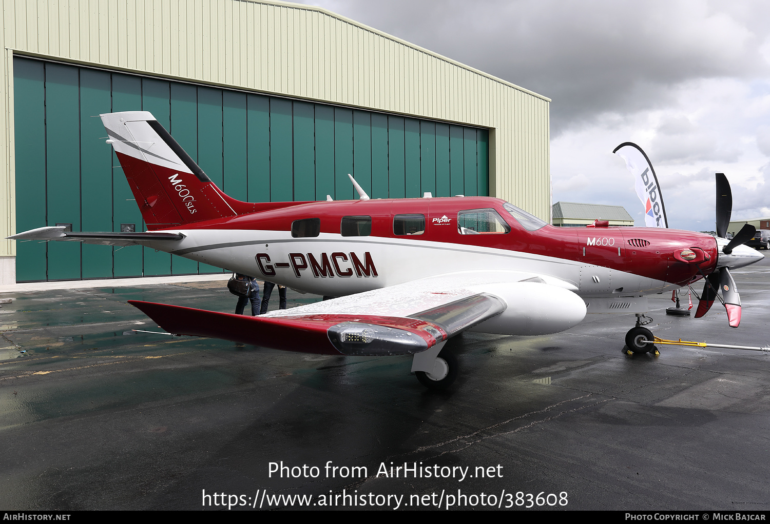 Aircraft Photo of G-PMCM | Piper PA-46-600TP M600 SLS | AirHistory.net #383608