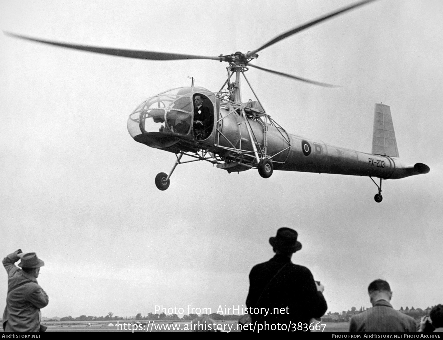 Aircraft Photo of PX203 | Cierva W.9 | UK - Air Force | AirHistory.net #383667