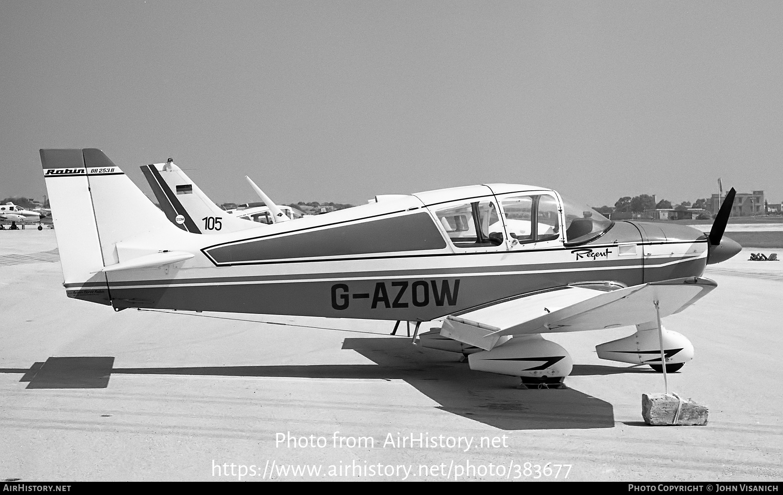 Aircraft Photo of G-AZOW | Jodel DR-253 Regent | AirHistory.net #383677