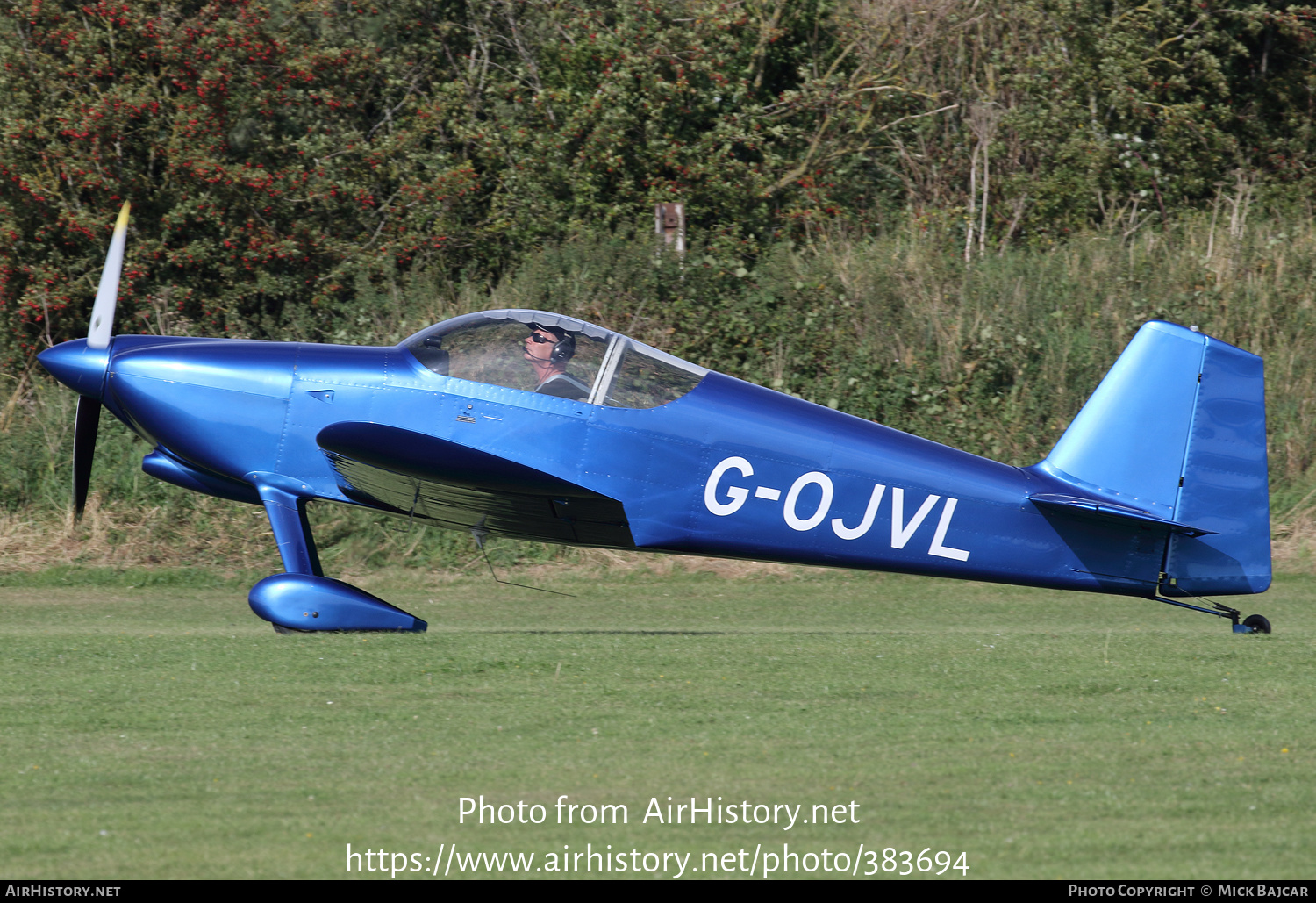 Aircraft Photo of G-OJVL | Van's RV-6 | AirHistory.net #383694