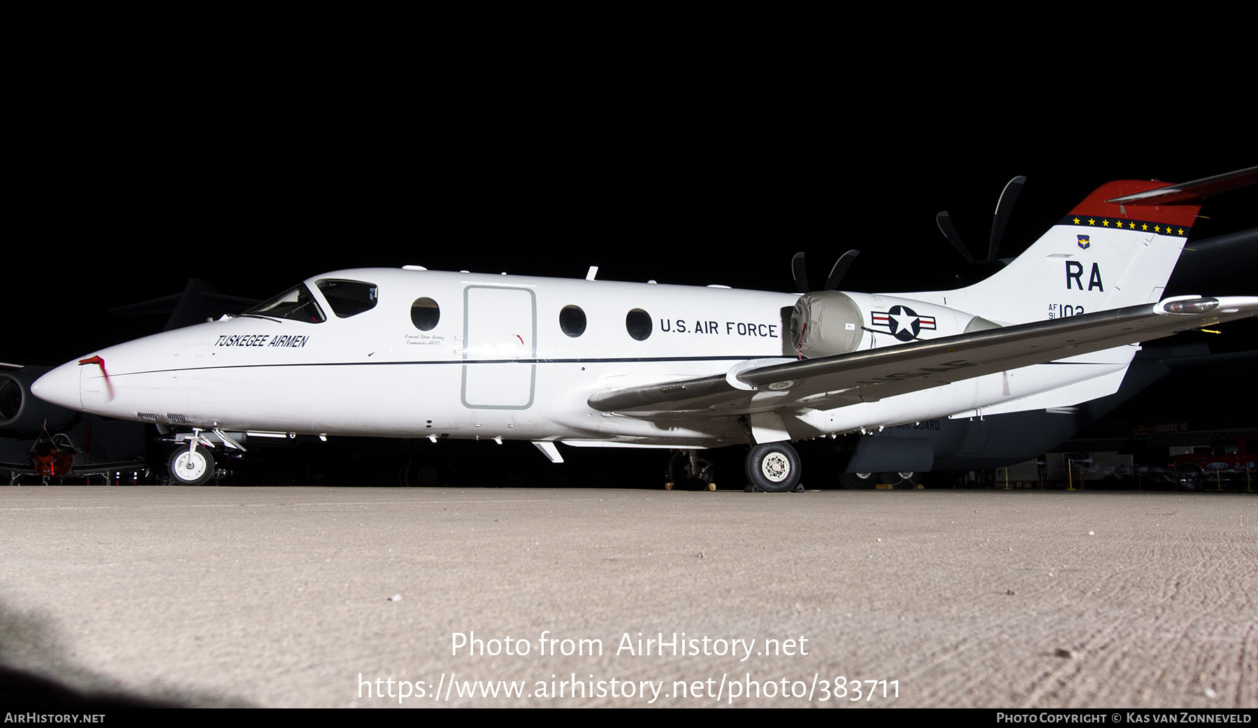 Aircraft Photo of 91-0102 / AF91-102 | Beech T-1A Jayhawk | USA - Air Force | AirHistory.net #383711