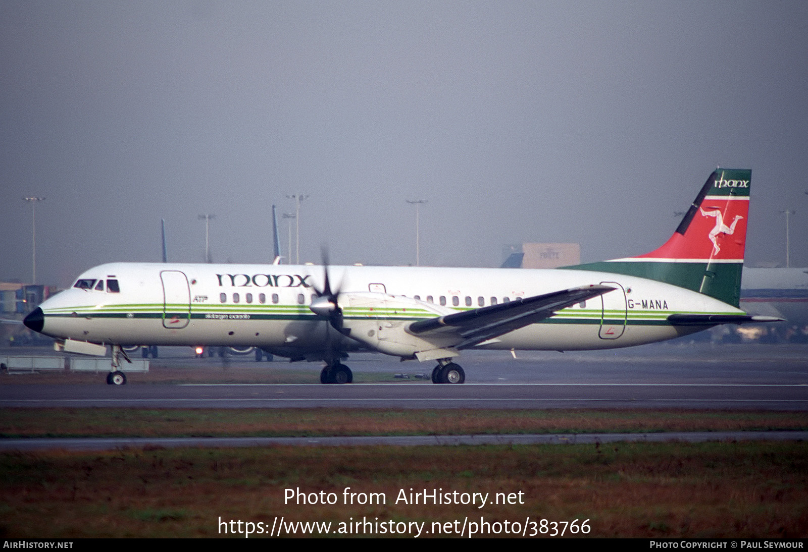 Aircraft Photo of G-MANA | British Aerospace ATP | Manx Airlines | AirHistory.net #383766