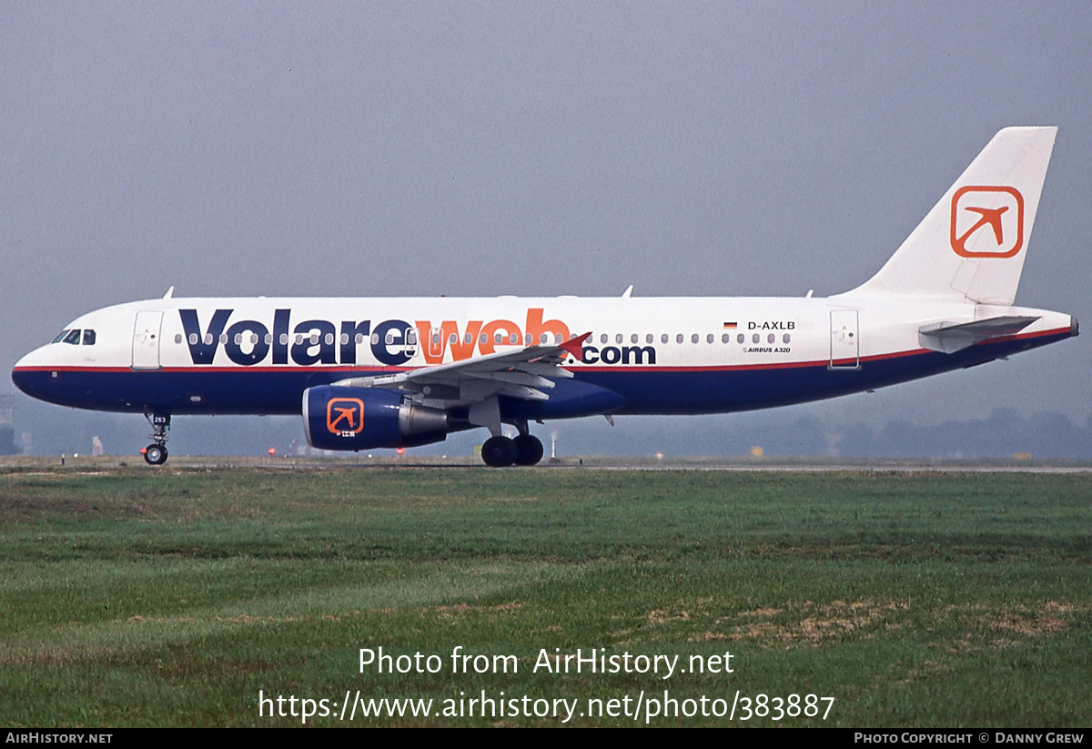 Aircraft Photo of D-AXLB | Airbus A320-214 | Volareweb | AirHistory.net #383887