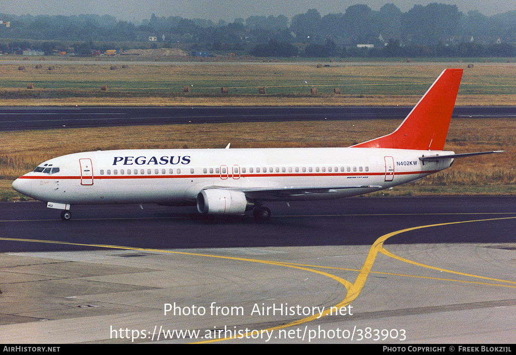 Aircraft Photo of N402KW | Boeing 737-4Q8 | Pegasus Airlines | AirHistory.net #383903