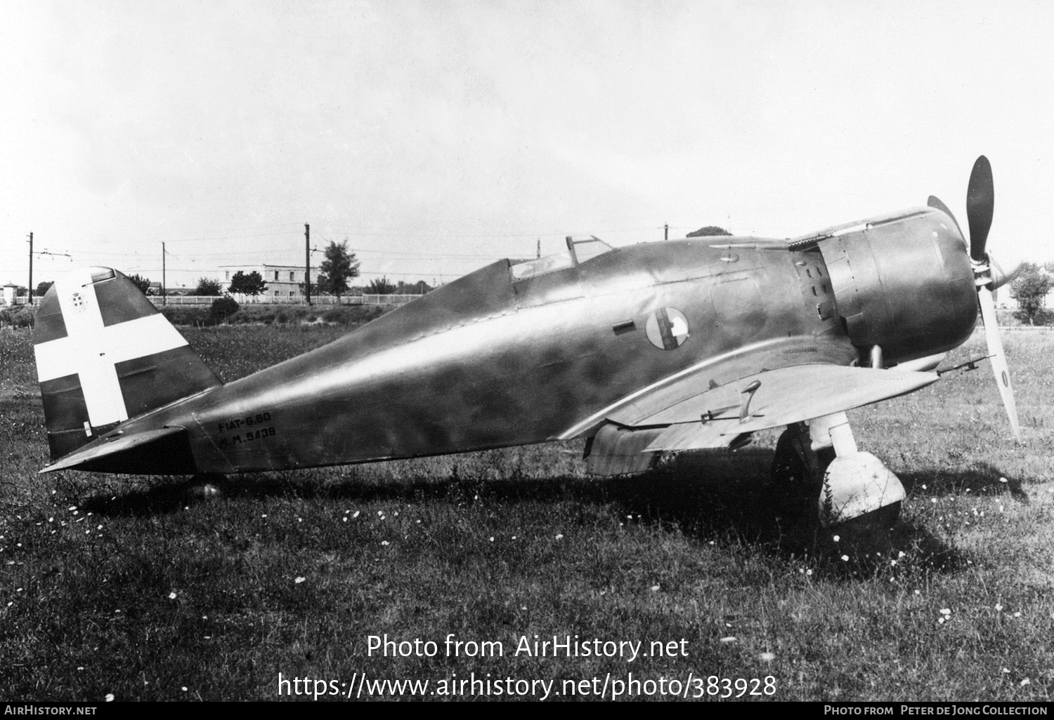 Aircraft Photo of MM5439 | Fiat G.50 Freccia | Italy - Air Force | AirHistory.net #383928