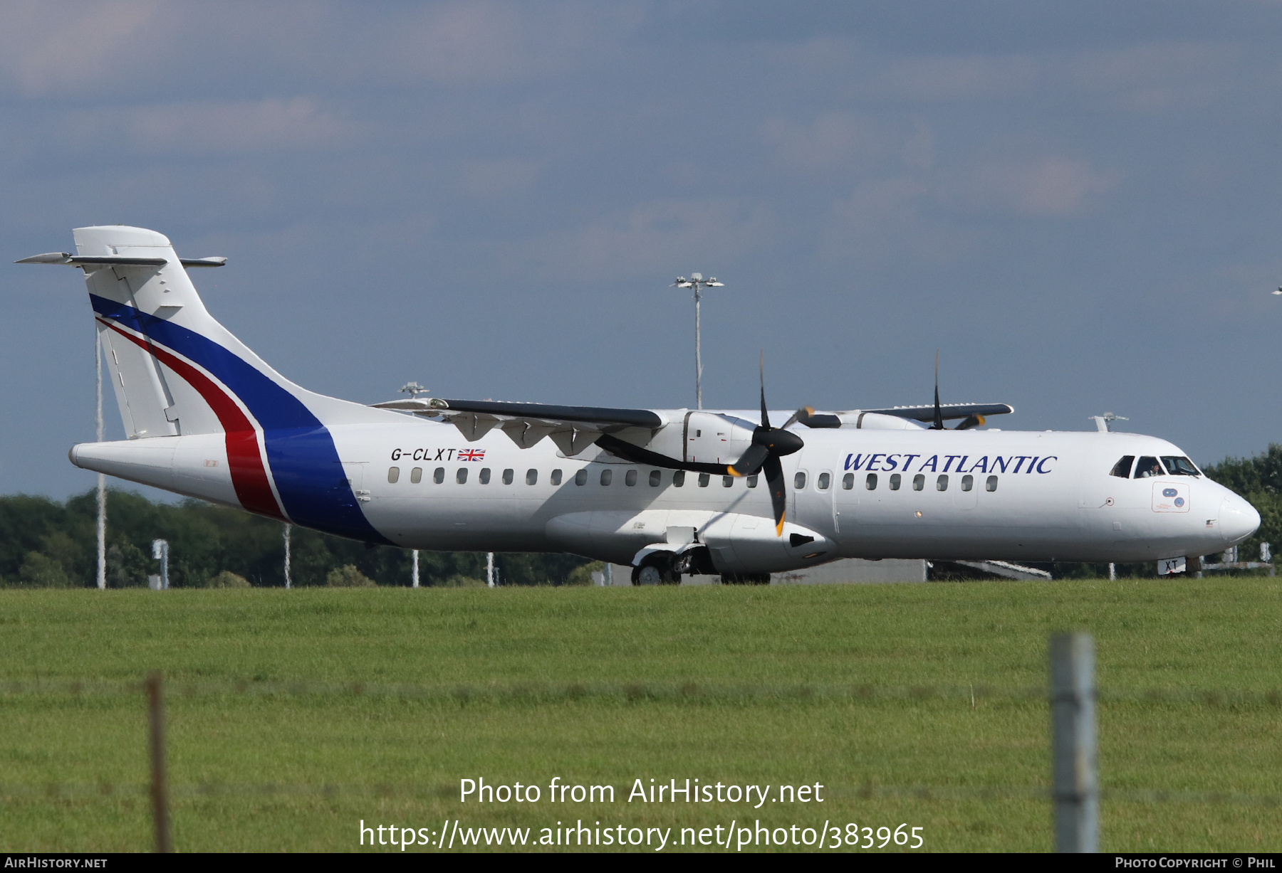 Aircraft Photo of G-CLXT | ATR ATR-72-212/F | West Atlantic Cargo Airlines | AirHistory.net #383965