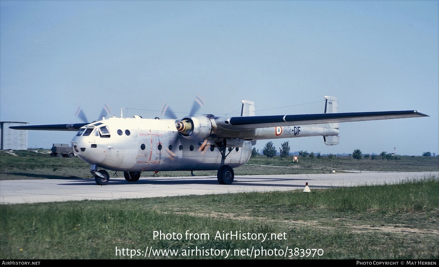 Aircraft Photo of 208 | Nord 2501F-3 Noratlas | France - Air Force | AirHistory.net #383970