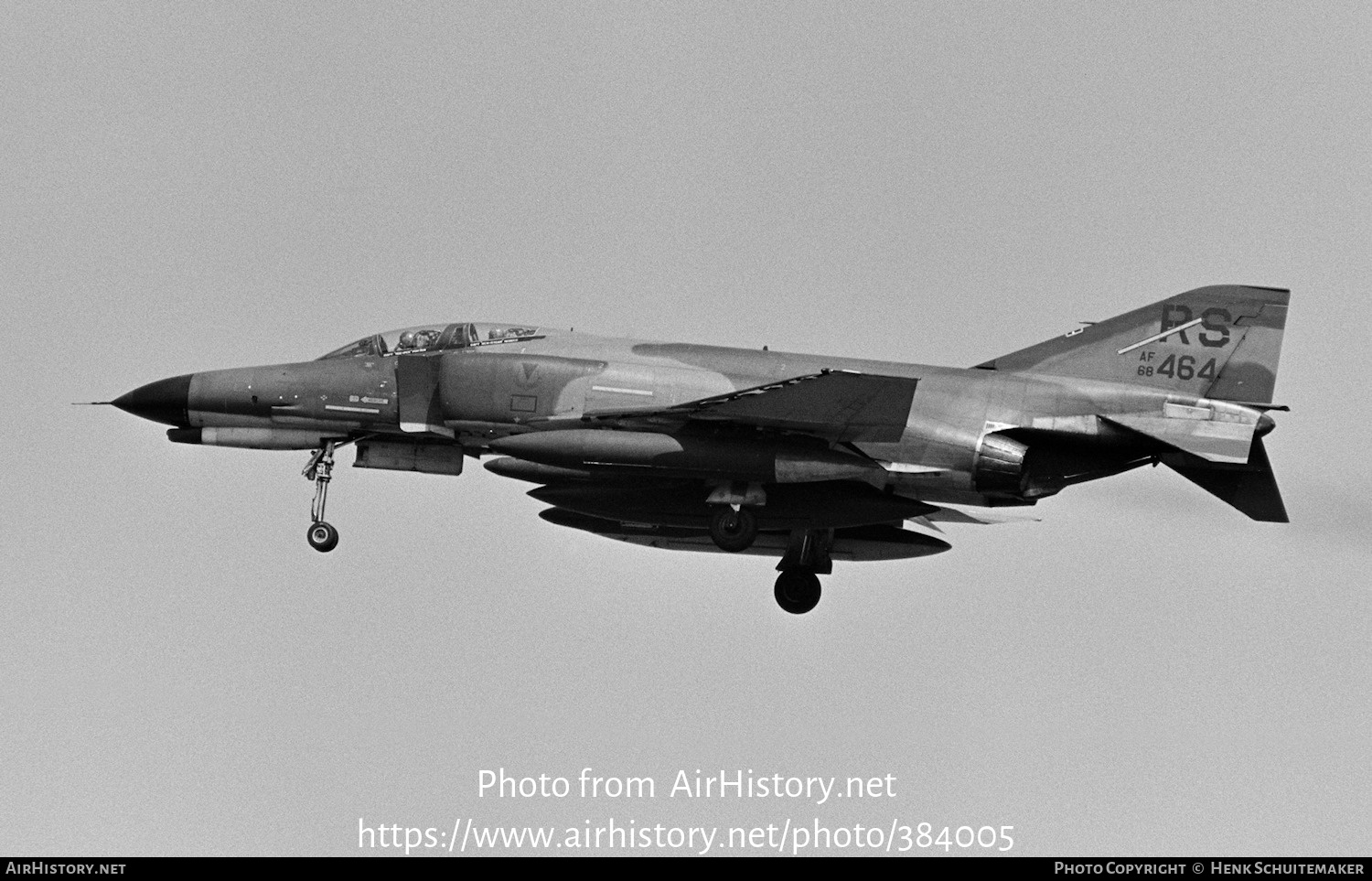 Aircraft Photo of 68-0464 / AF68-464 | McDonnell Douglas F-4E Phantom II | USA - Air Force | AirHistory.net #384005