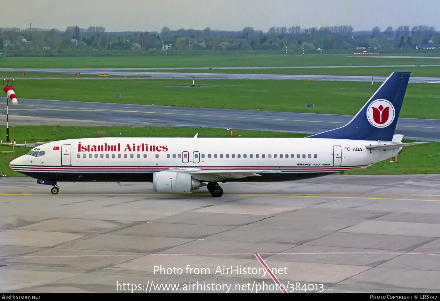 Aircraft Photo of TC-AGA | Boeing 737-4Y0 | Istanbul Airlines | AirHistory.net #384013