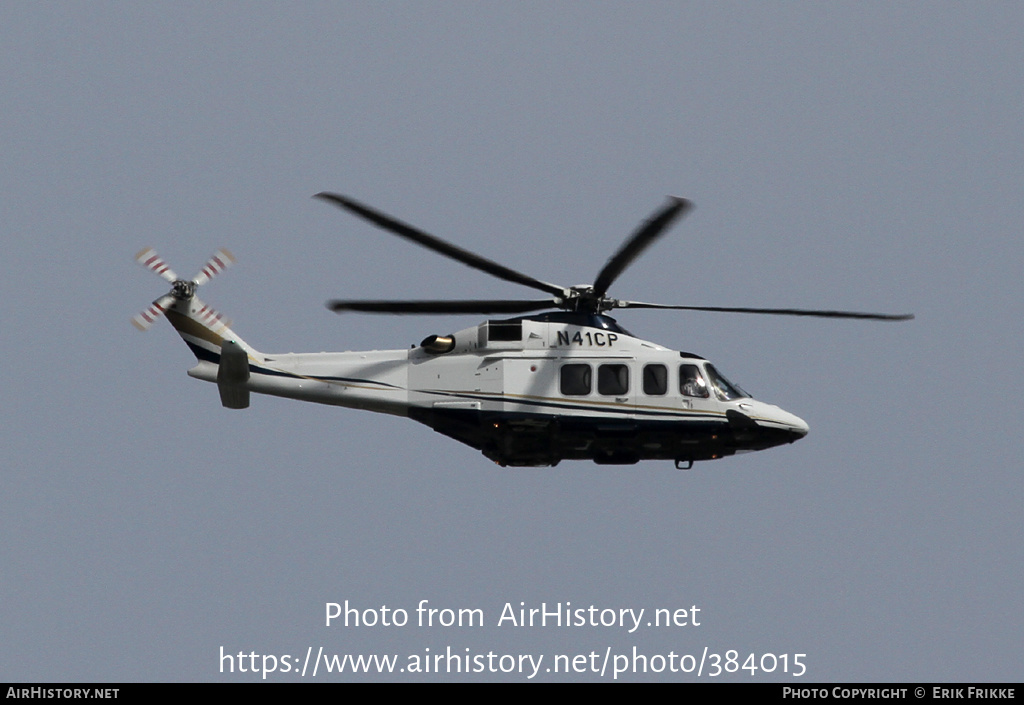 Aircraft Photo of N41CP | AgustaWestland AW-139 | AirHistory.net #384015