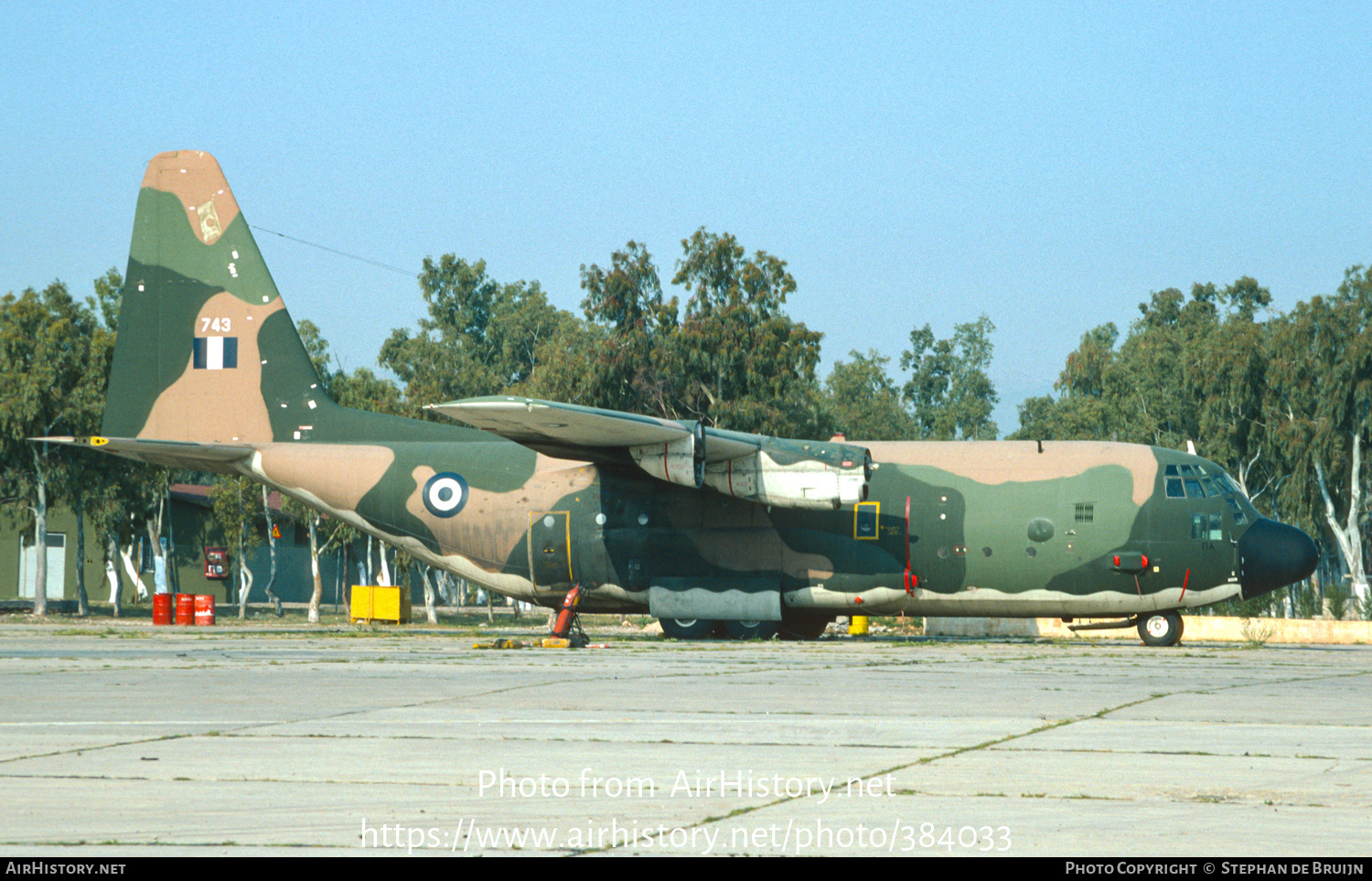 Aircraft Photo of 743 | Lockheed C-130H Hercules | Greece - Air Force | AirHistory.net #384033