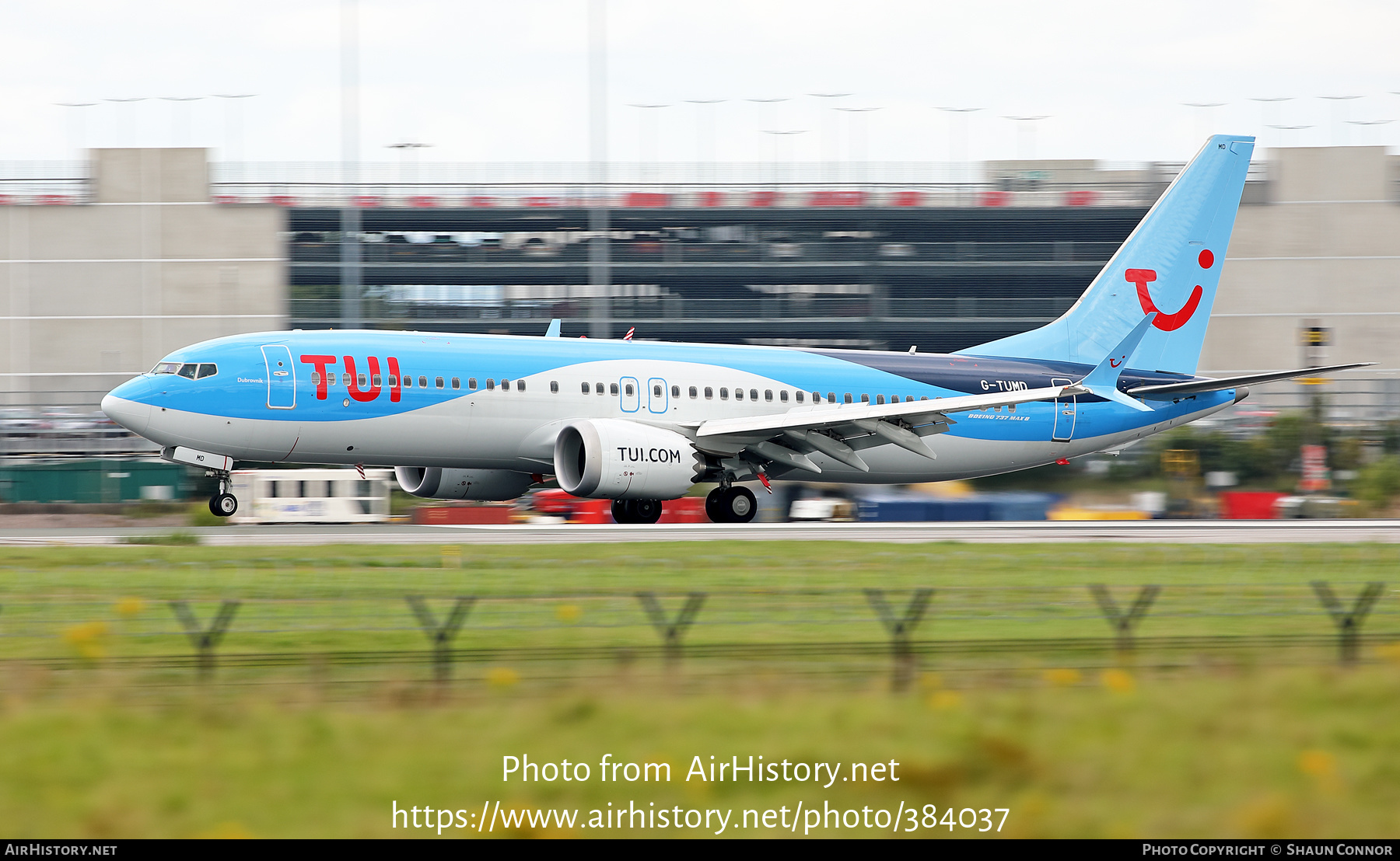 Aircraft Photo of G-TUMD | Boeing 737-8 Max 8 | TUI | AirHistory.net #384037