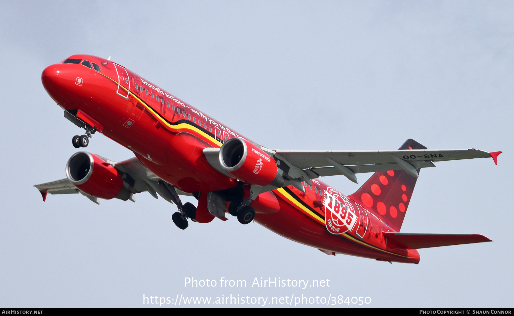 Aircraft Photo of OO-SNA | Airbus A320-214 | Brussels Airlines | AirHistory.net #384050