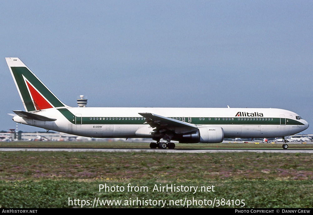 Aircraft Photo of EI-DDW | Boeing 767-3S1/ER | Alitalia | AirHistory.net #384105