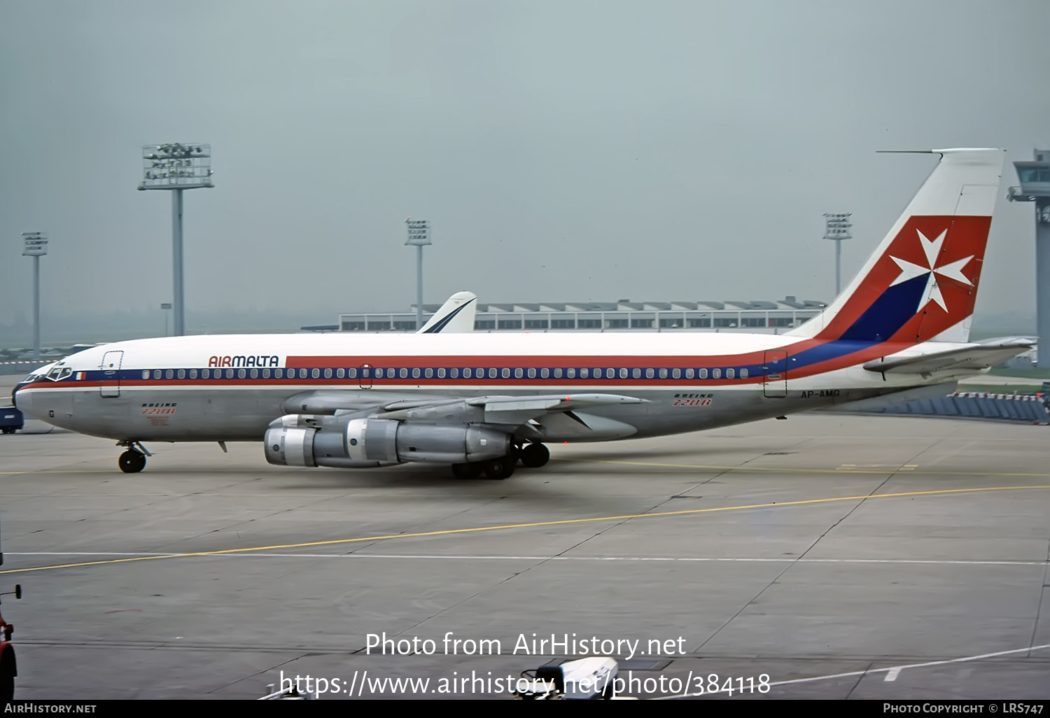 Aircraft Photo of AP-AMG | Boeing 720-040B | Air Malta | AirHistory.net #384118