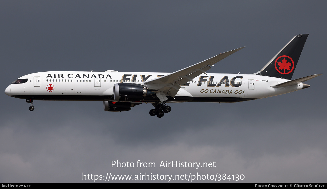 Aircraft Photo of C-FVLQ | Boeing 787-9 Dreamliner | Air Canada | AirHistory.net #384130