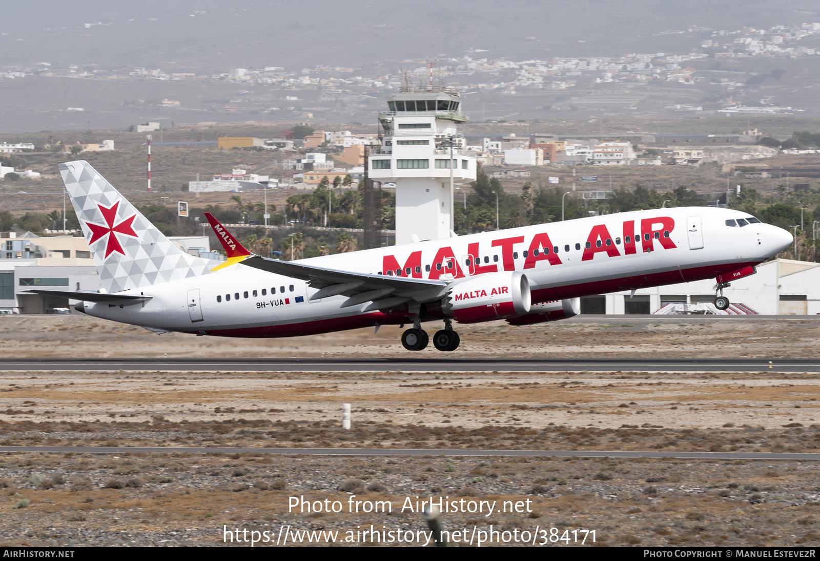 Aircraft Photo of 9H-VUA | Boeing 737-8200 Max 200 | Malta Air | AirHistory.net #384171