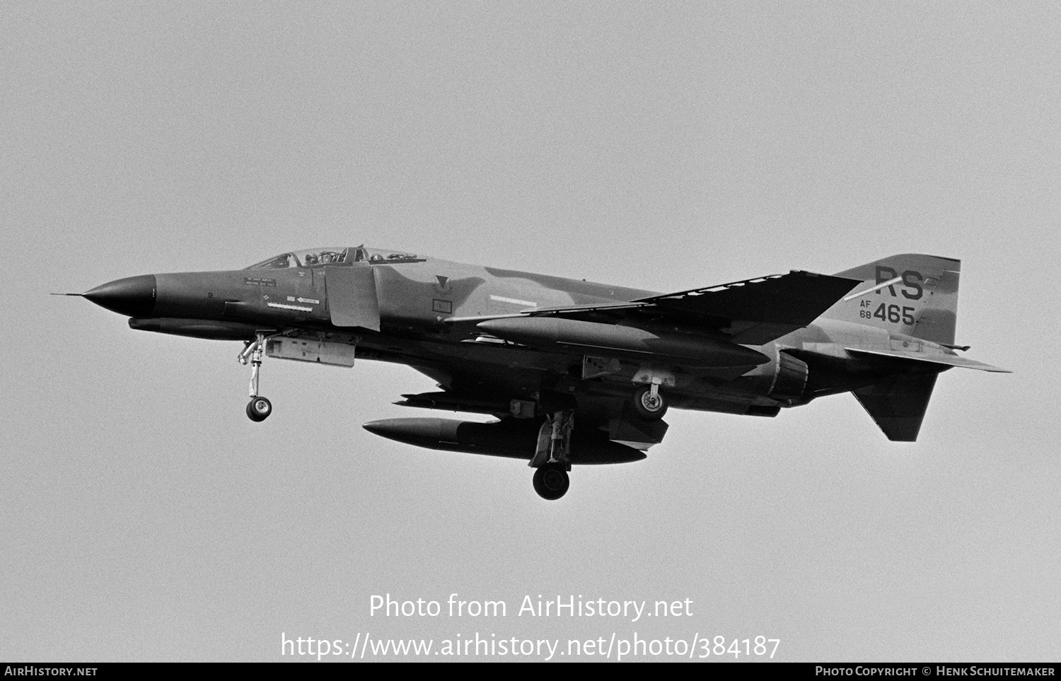 Aircraft Photo of 68-0465 / AF68-465 | McDonnell Douglas F-4E Phantom II | USA - Air Force | AirHistory.net #384187