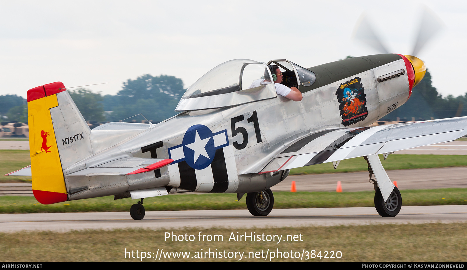 Aircraft Photo of N751TX | Titan T-51 Mustang | USA - Air Force | AirHistory.net #384220