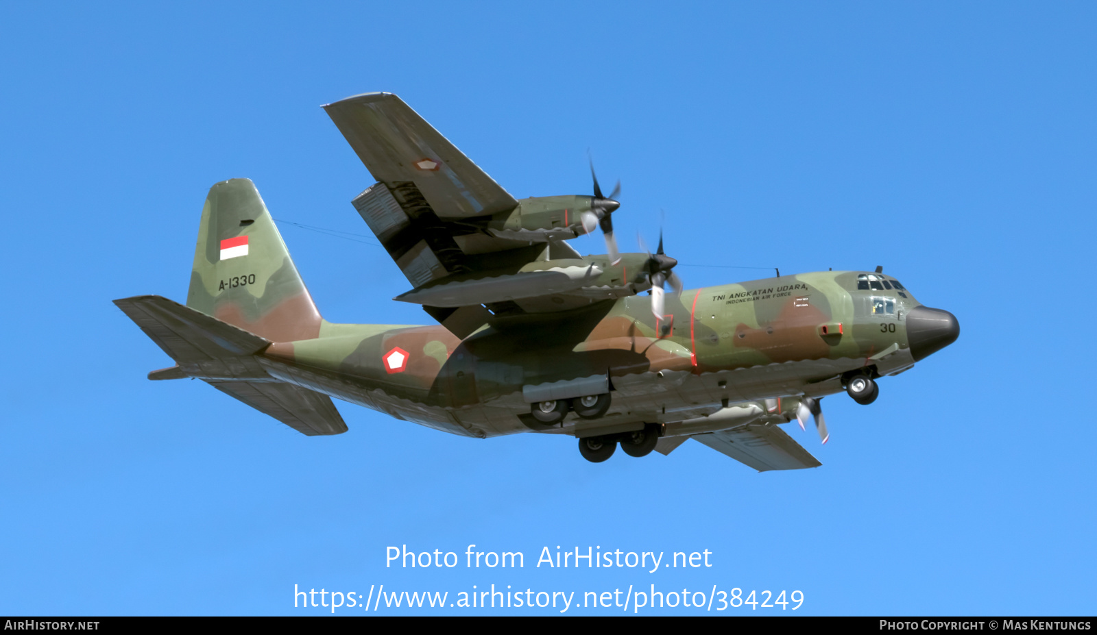 Aircraft Photo of A-1330 | Lockheed C-130H Hercules | Indonesia - Air Force | AirHistory.net #384249