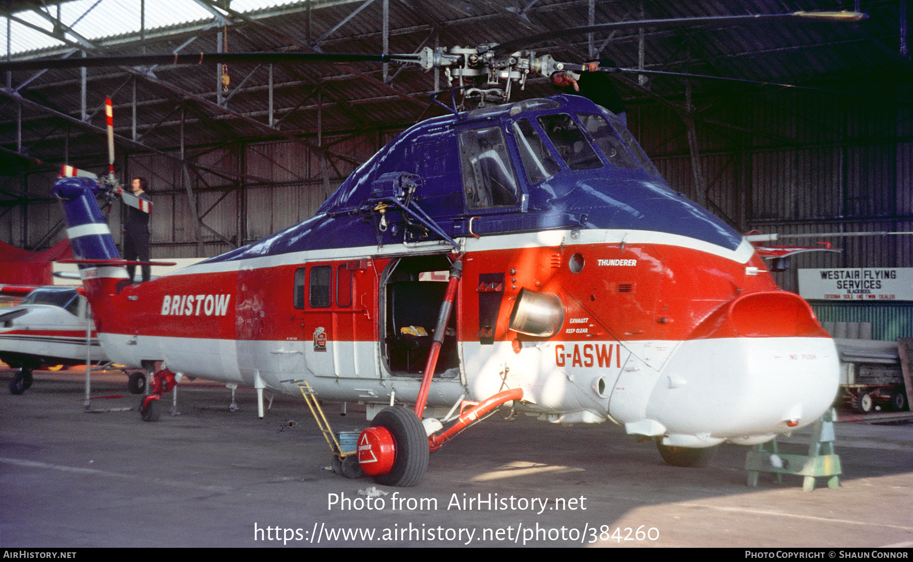 Aircraft Photo of G-ASWI | Westland WS-58 Wessex 60 | Bristow Helicopters | AirHistory.net #384260